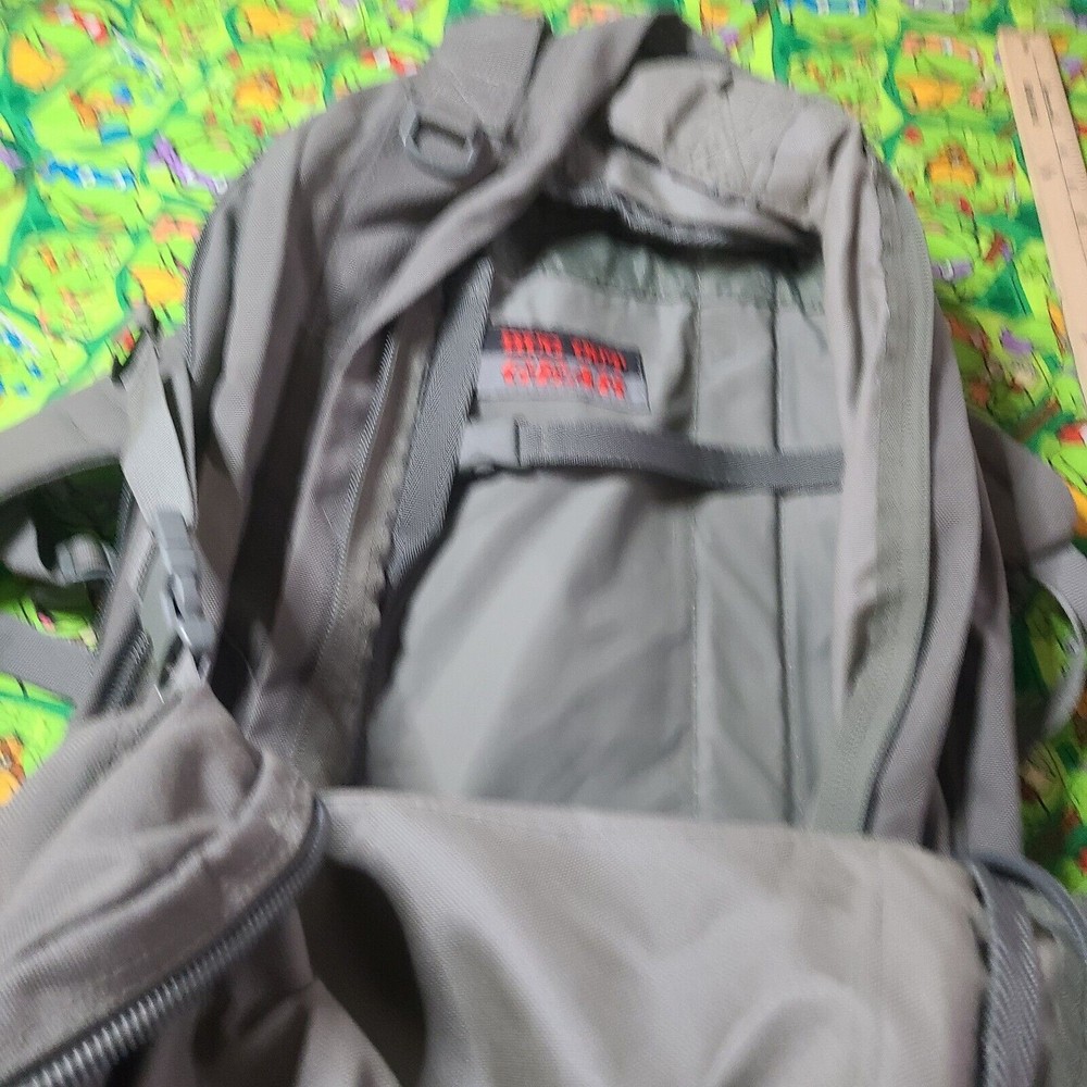 Military green backpack.Bug out gear
