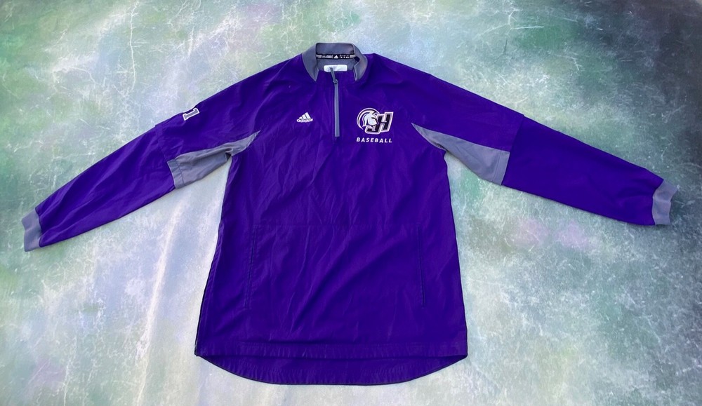 Adidas Men's Pull Over Baseball Jacket #31 Size M.