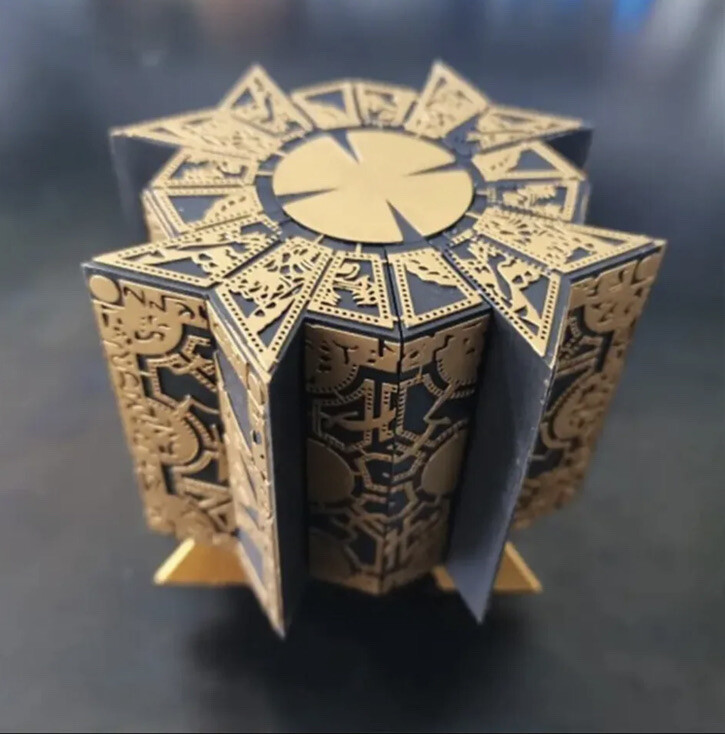 Hellraiser Cube Puzzle Box Lament Configuration Functional Pinhead Prop Horror