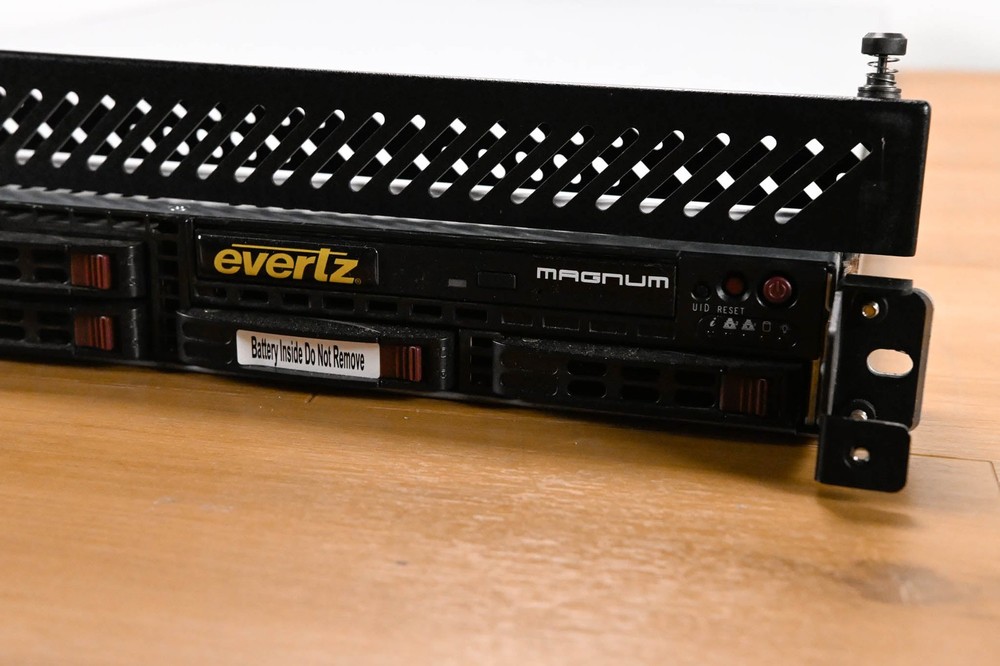 Evertz MAGNUM-HW 1RU Enterprise Class Server for MAGNUM Software Modules CG01LWZ