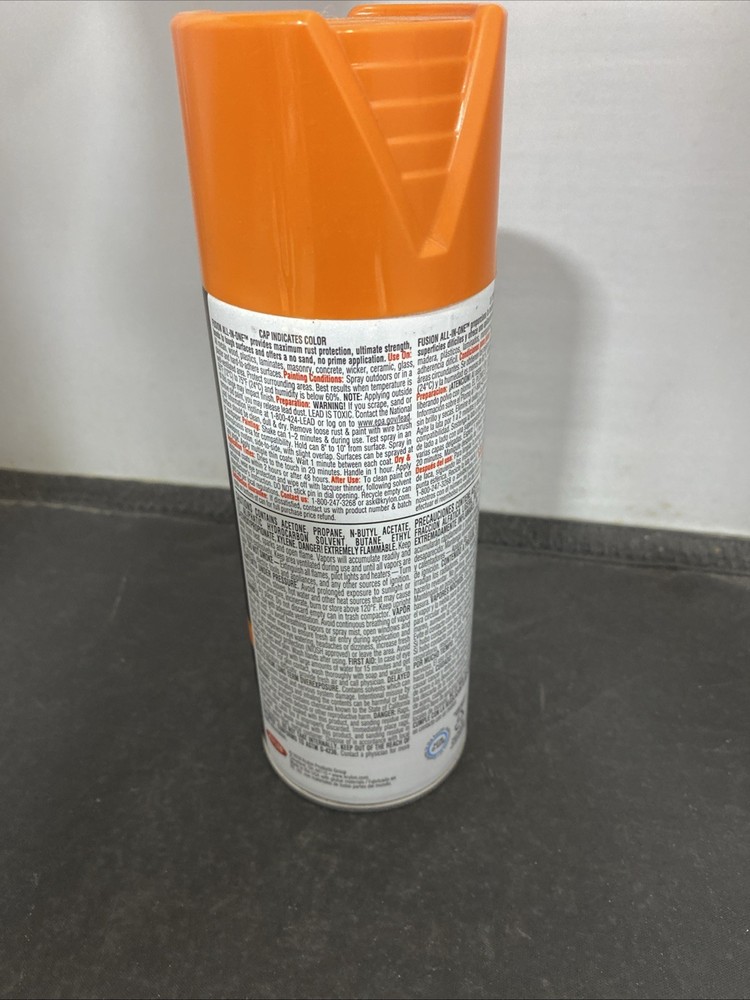 Krylon K02718007 Rust Preventative Spray Paint, Popsicle Orange, Gloss,