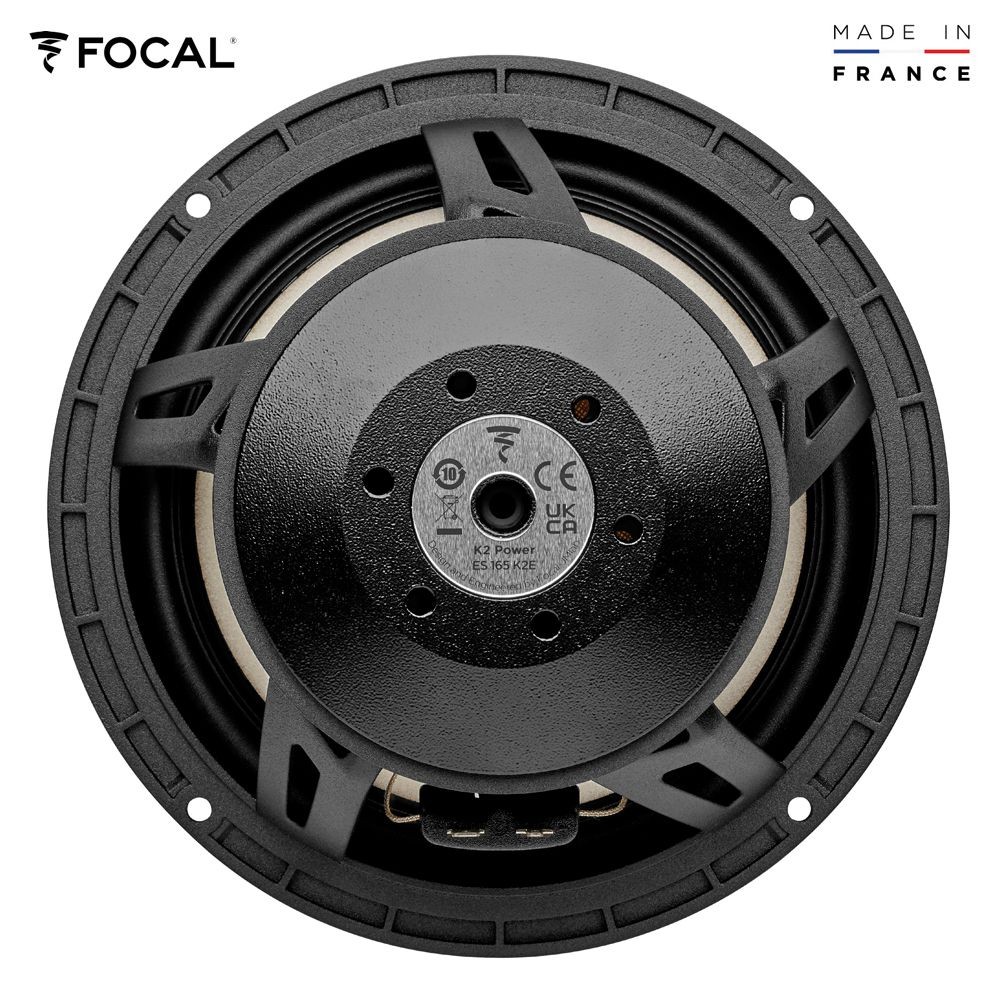 Focal Es165K2E 6.5" 2-Way Component Speaker Set K2 Power Evo