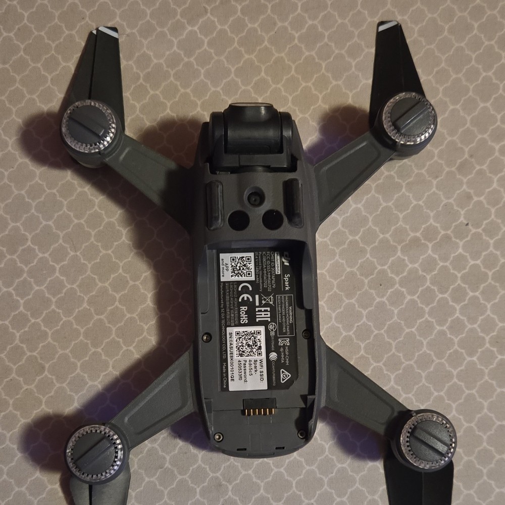 DJI Spark Drone White Camera Drone Only Model Spark MPN Spark DRONE ONLY