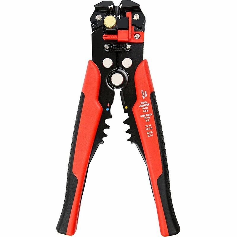 Wire Stripping Tool, Self-adjusting 8-Inch Automatic Wire Stripper/Cutting Plier