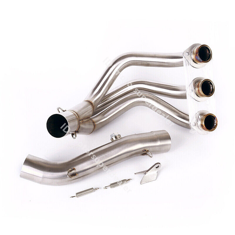 For Yamaha MT-09 Tracer 900 Full System Exhaust Tips Carbon Front Header Pipe/