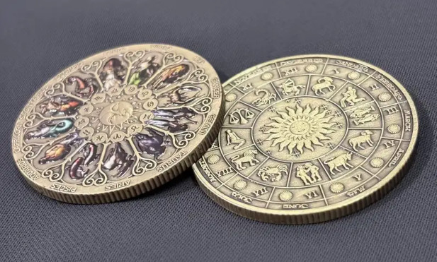 Lucky Tarot Wish Coin