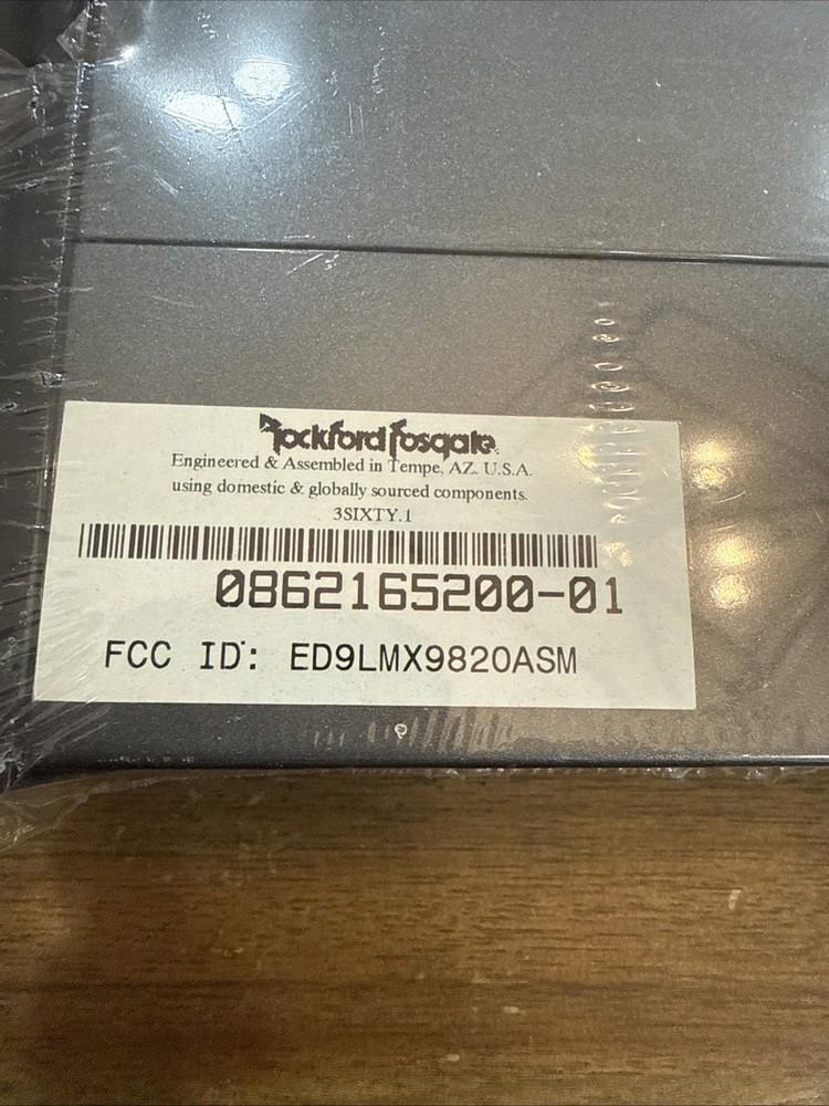 Rockford Fosgate 3SIXTY.1 Interactive Signal Processor 3 Sixty 1 Accessory Pack