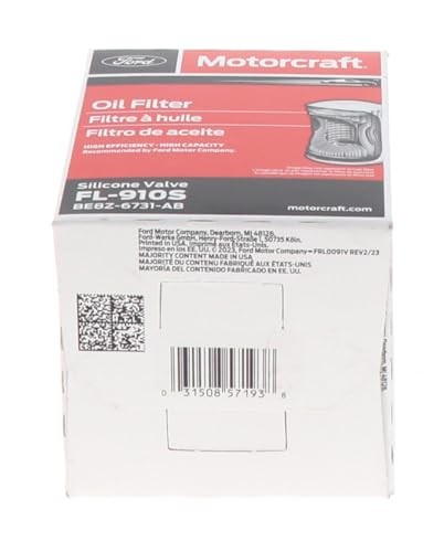 - Oil Filter (FL910S) 1 Count (Pack of 1)