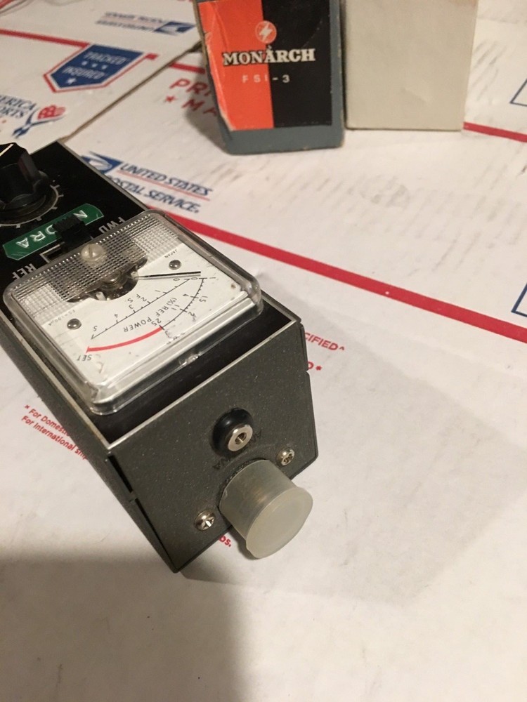 Monarch Field Strength indicator & standing wave bridge FS1-3 in Original Box