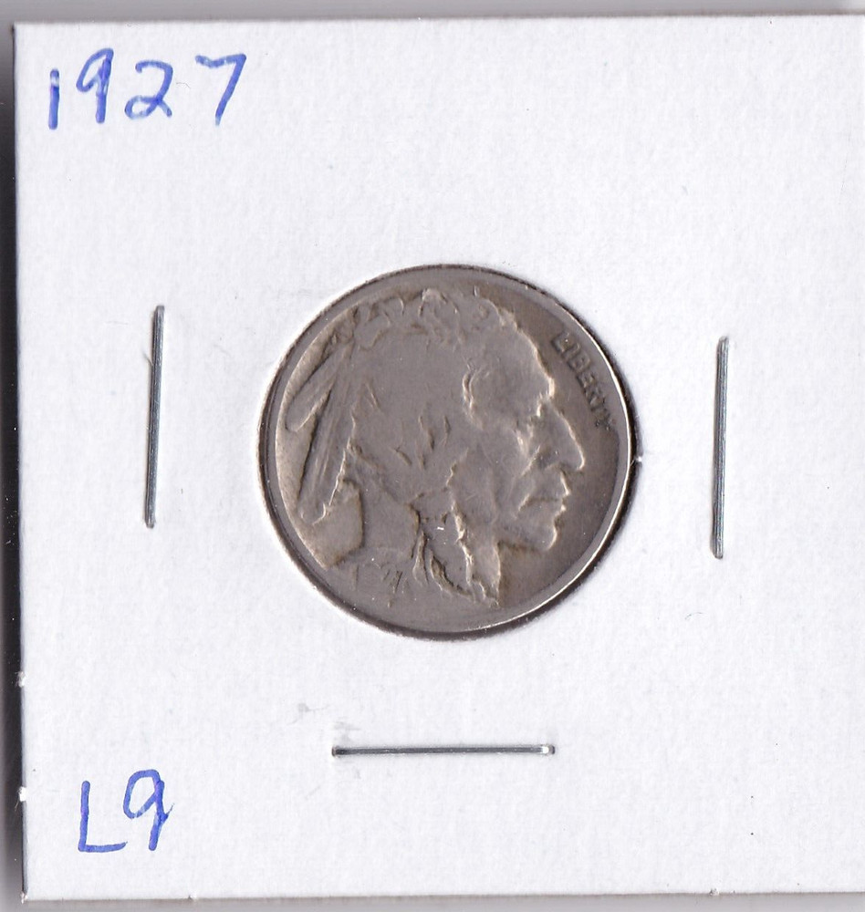 1927 Buffalo Nickel L9