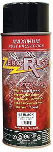 Zero Rust Paint - Aerosol 12oz Black