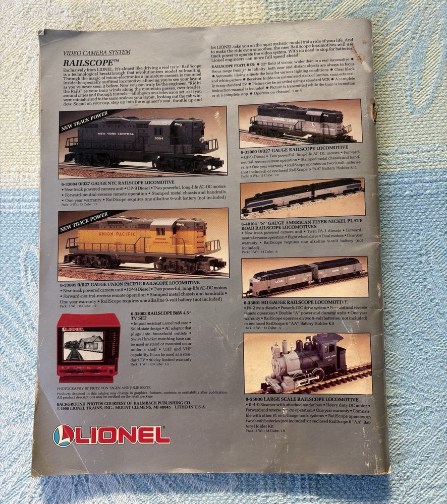 1990 Lionel Trains Catalog-Book Two