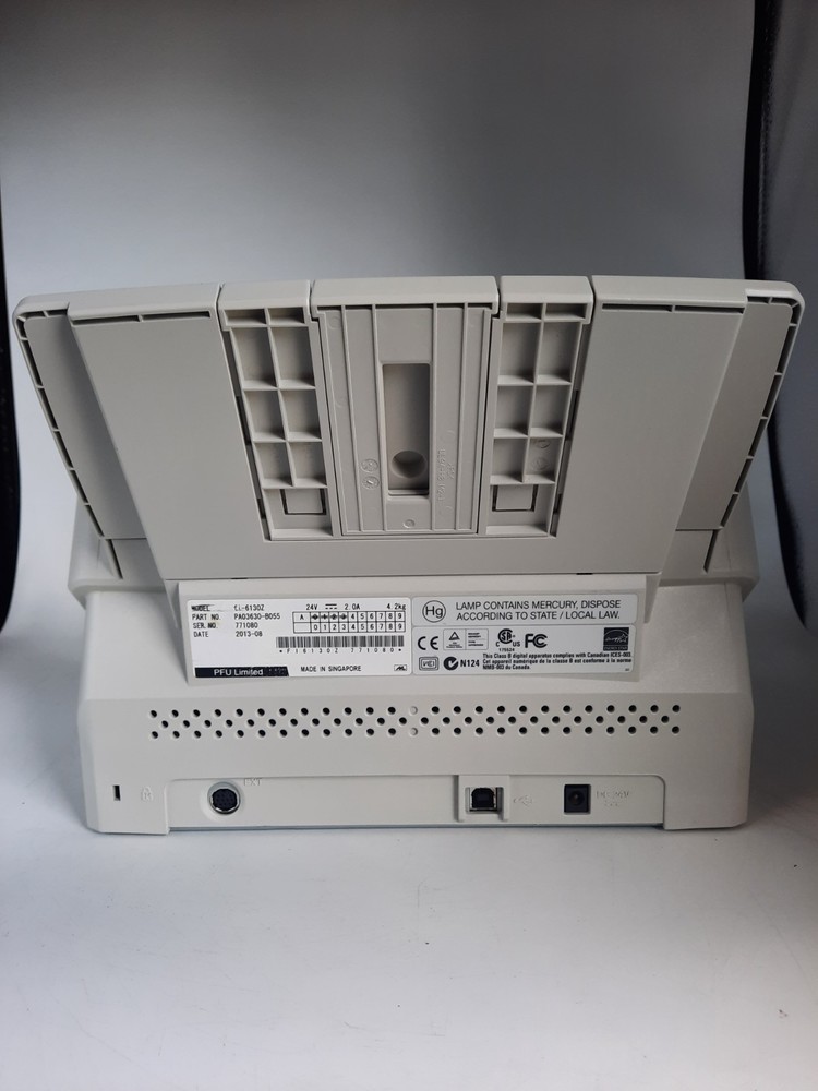 Fujitsu Fi-6130z Document Scanner-(With Power Cord/USB Cable/USB Drivers)-TESTED