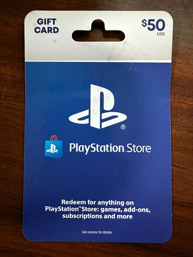 PlayStation Store Gift Card - $50