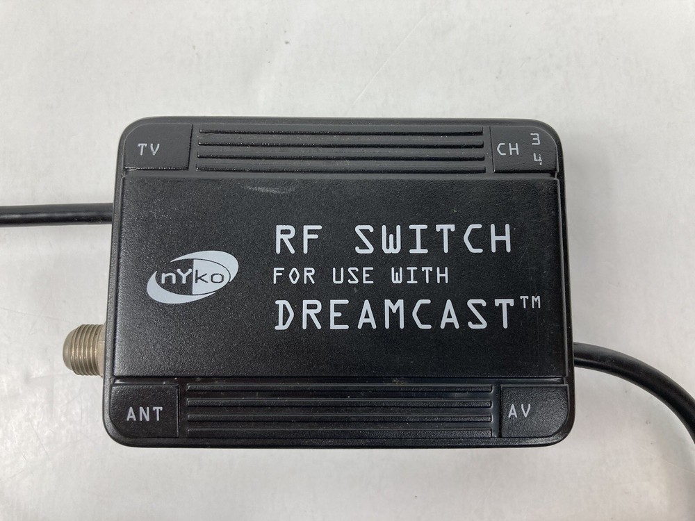 Nyko RF Switch 80200 for Sega Dreamcast - FAST SHIP