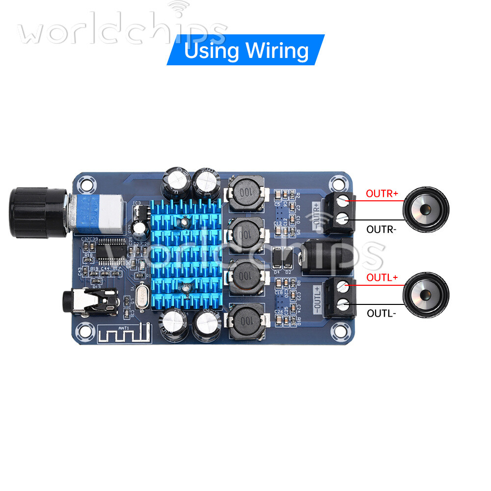 TPA3116D2 Digital Amplifier Board Class D Bluetooth Power Audio Amplifier Board