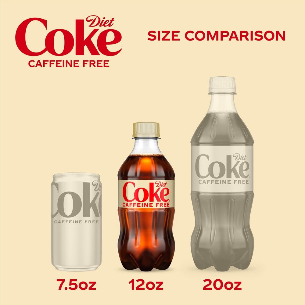 Caffeine Free Diet Coke, 12 fl oz, 8 Pack