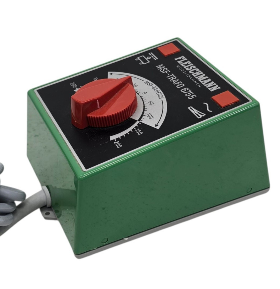 Fleischmann MSF-TRAFO 6755 European DC Hobby Train Power Transformer/Controller