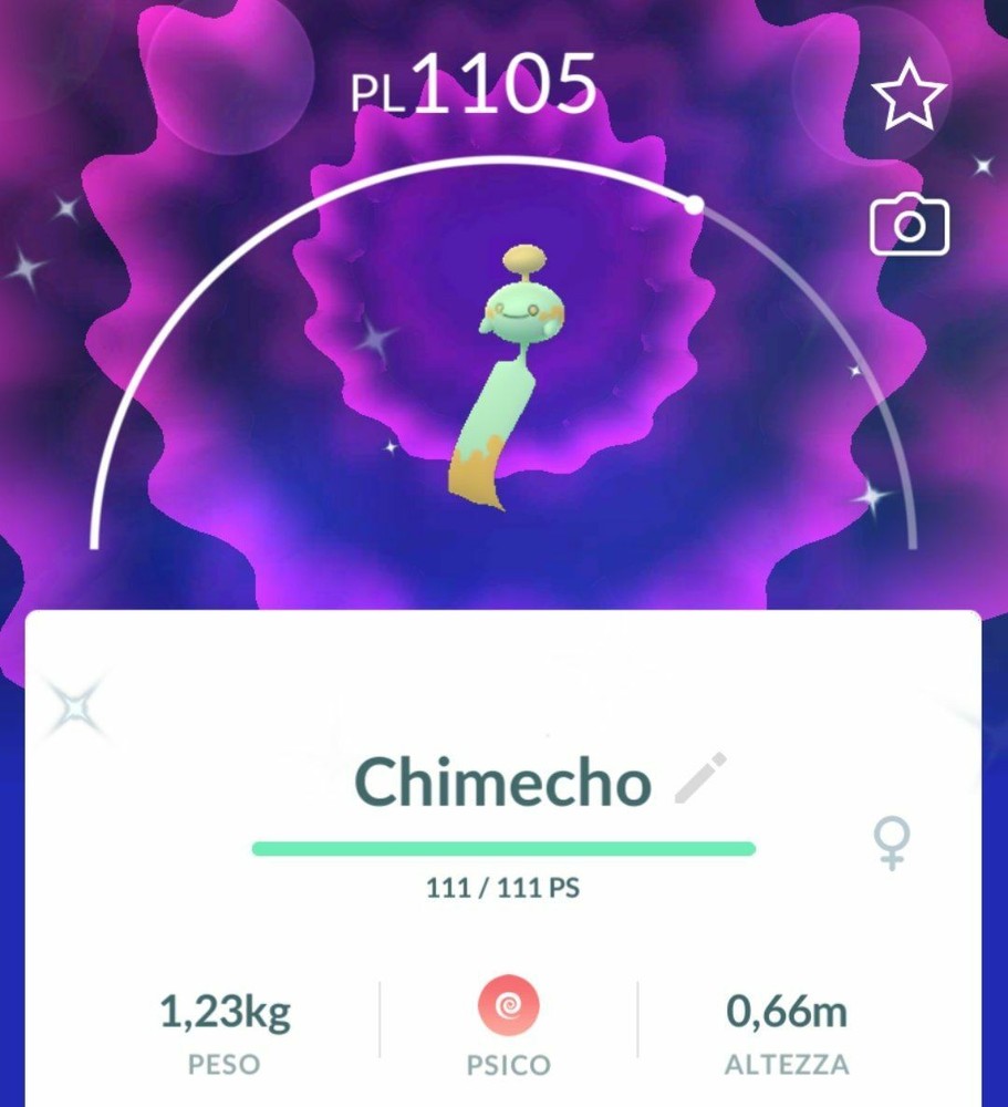 Pokemon Go - Shiny Chimecho - Registered or Unregistered