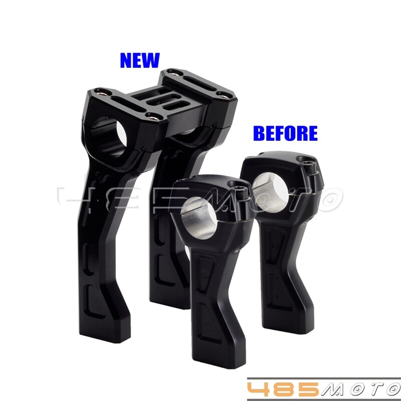 Pullback Handlebar Riser & Top Clamp Cover For Harley Pan America RA1250 RA1250S