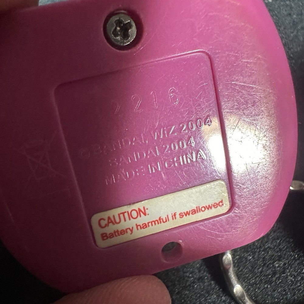 Tamagotchi Connection V4 Lavender Splats Shell - Working Great Condition