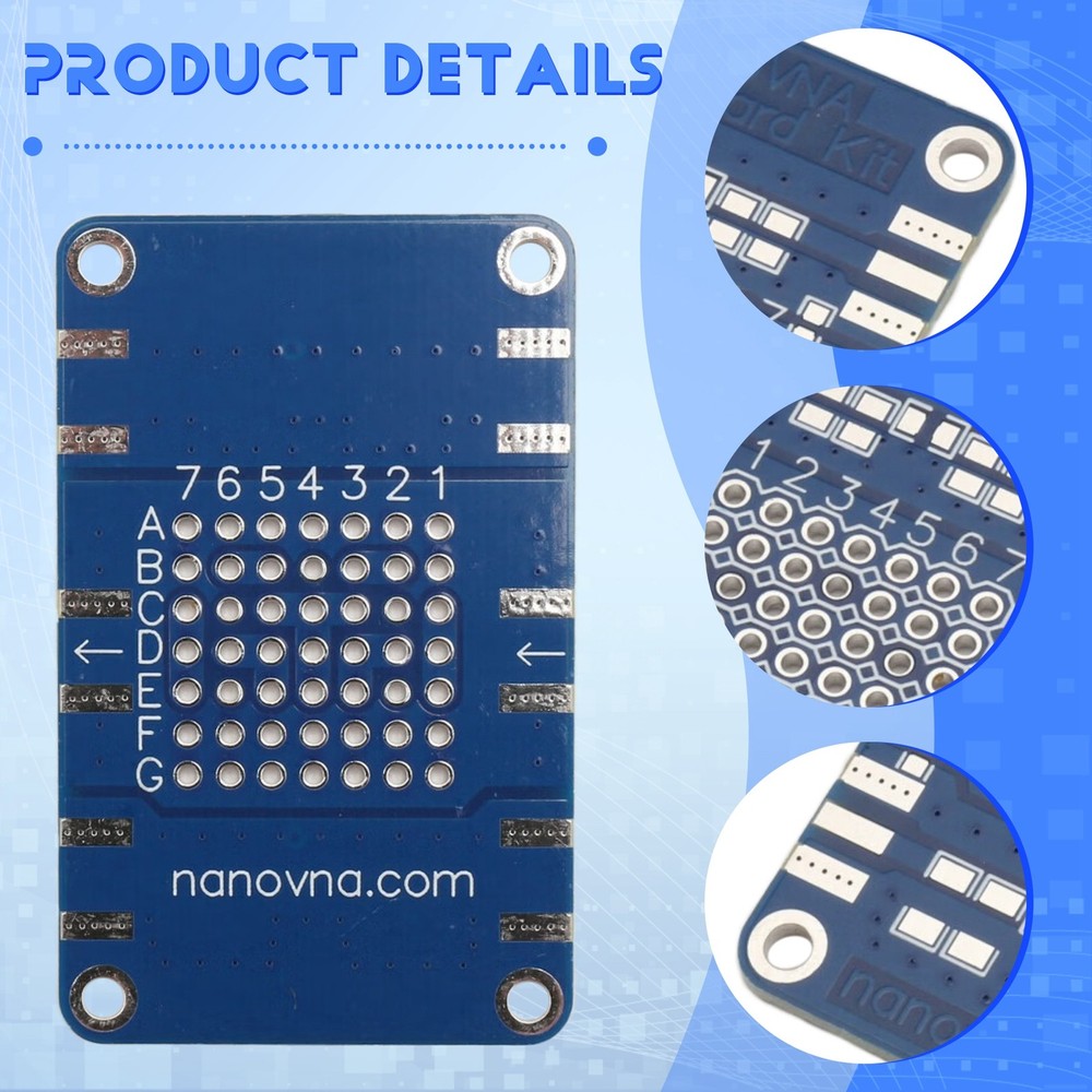 Test Board Kit VNA Test Demo Board Vector Network Analyzer Test Board 7660