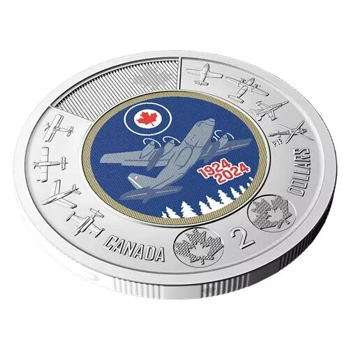 2024 Canada 2 dollars RCAF UNC