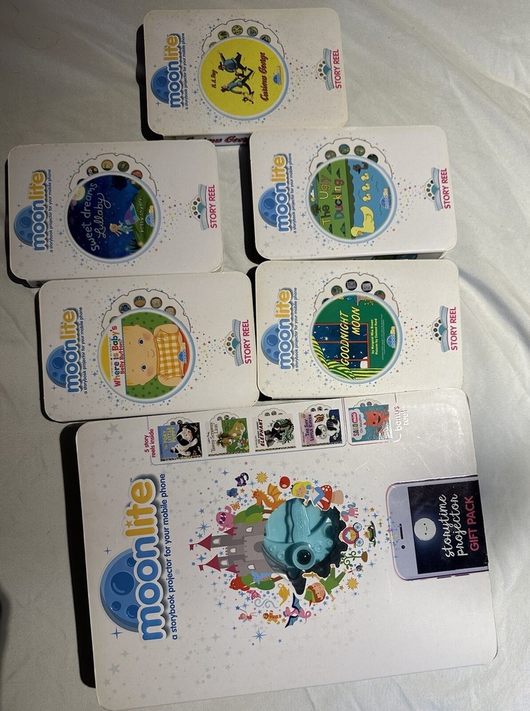 Moonlite storytime Projector And Story Books