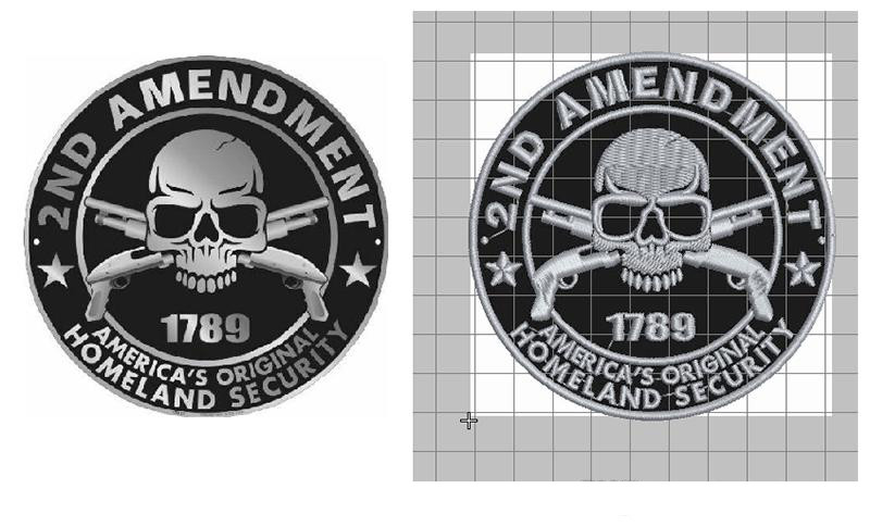 Personalized Logo Custom Made Iron on Patch Badges Emblems Embroidered DIY Patch