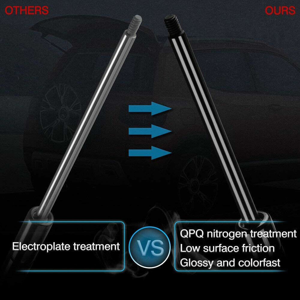 2x Rear Hatchback Lift Supports Struts Shocks Fits 2006-2009 Mitsubishi Eclipse