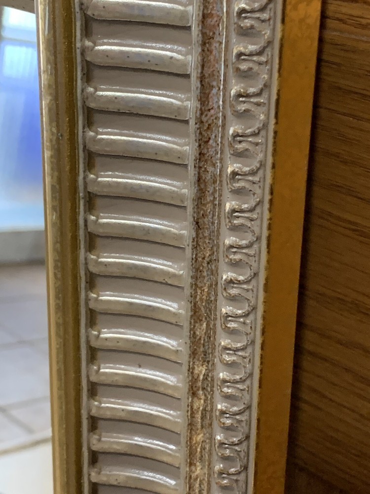 Vintage Ornate 25” X 14” Mirror