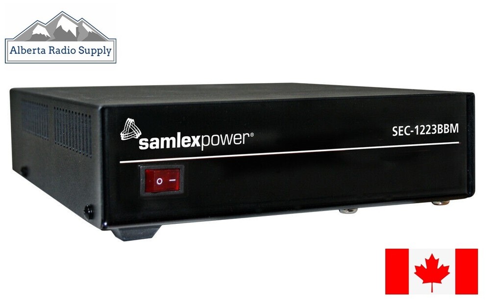 Samlex SEC-1223BBM 12V 23Amp Power Supply with Battery Backup option