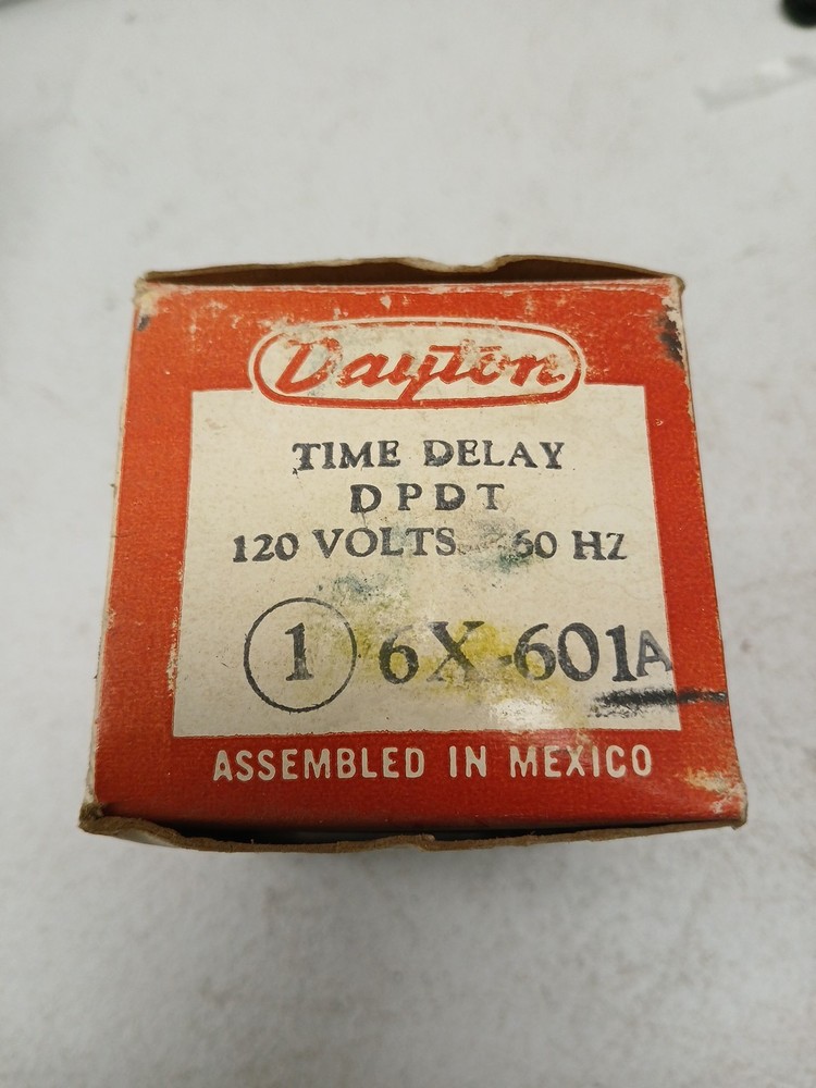 Dayton Solid State Time Delay Relay 6X603A 100-130VAC ECS