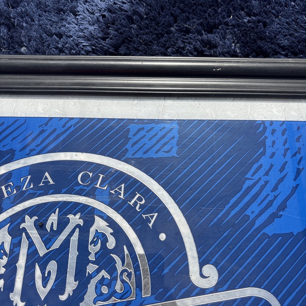 Montejo Clara Modelo Brand Mirror Beer Sign