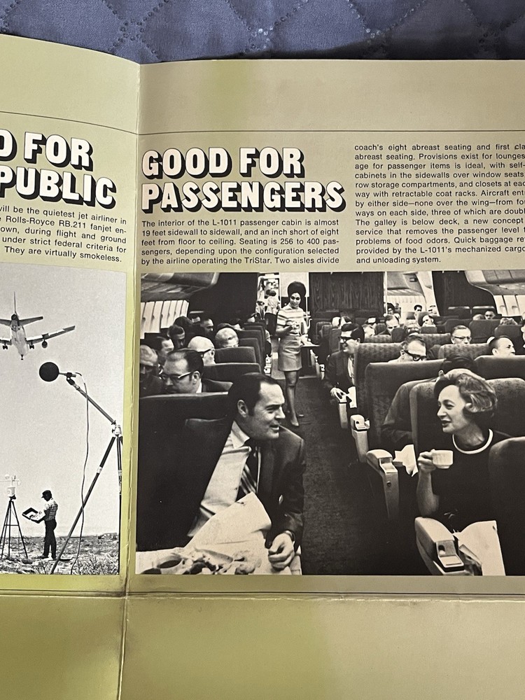Lockheed L-1011 Tristar 1971 Brochure