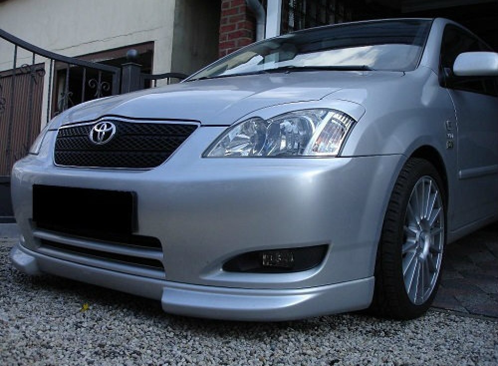 TRD Style Front Bumper Spoiler Lip for Toyota Corolla E12 2000-2004 Hatchback