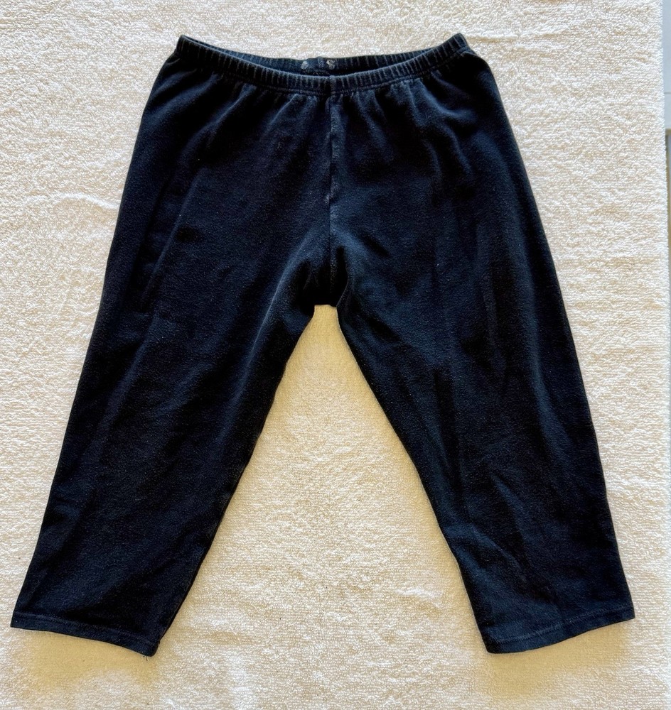 Cotton Spandex Tights 3/4 Legs Medium - Soft, Thin & Stretchy!