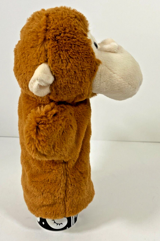 Books A Million Brown Monkey Plush Hand Puppet