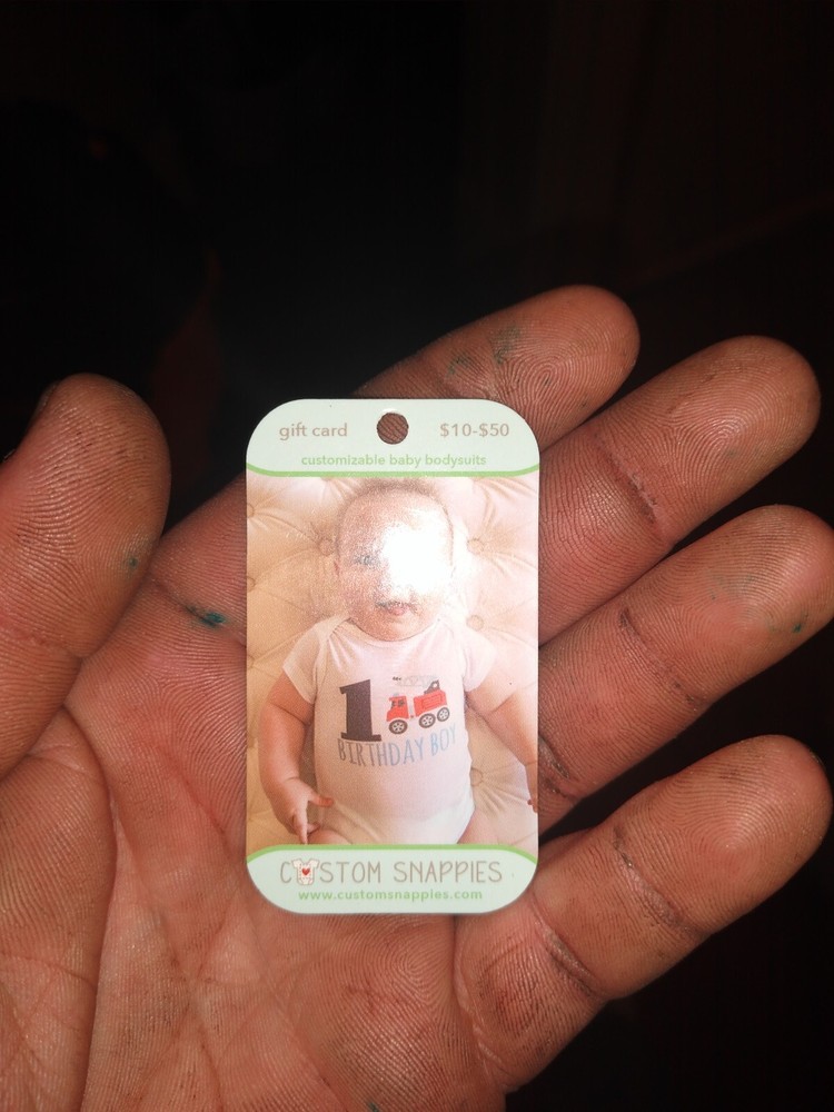 Custom Snappies $50 gift card NEW!