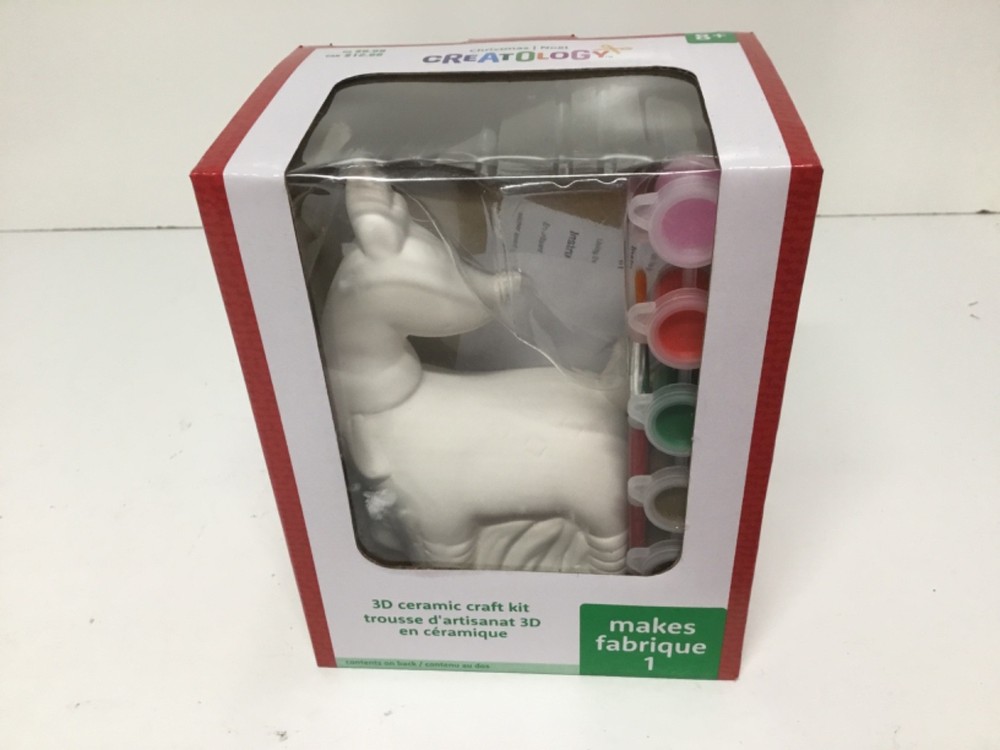 Creatology 3D Ceramic Paintable Reindeer Kit (NEW)