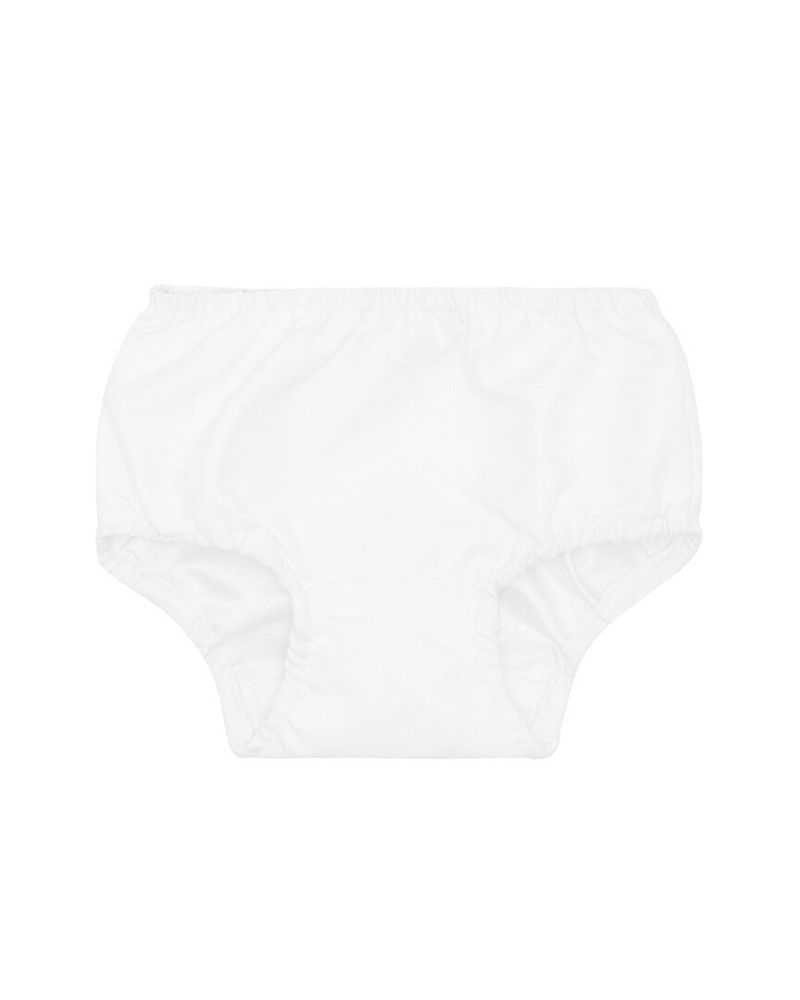 Minnow Diaper Cover White 12/18