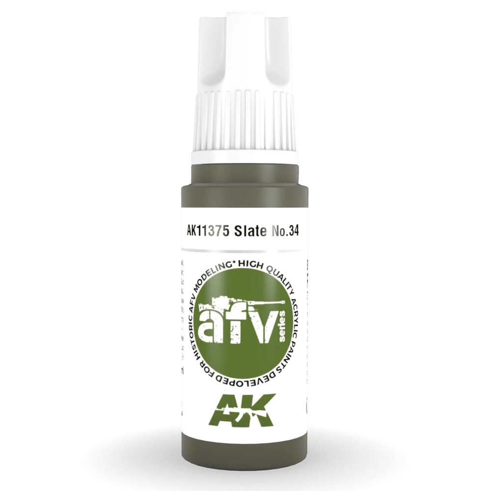 AK Interactive 3rd Gen Acrylic - Slate No.34 17ml AK11375