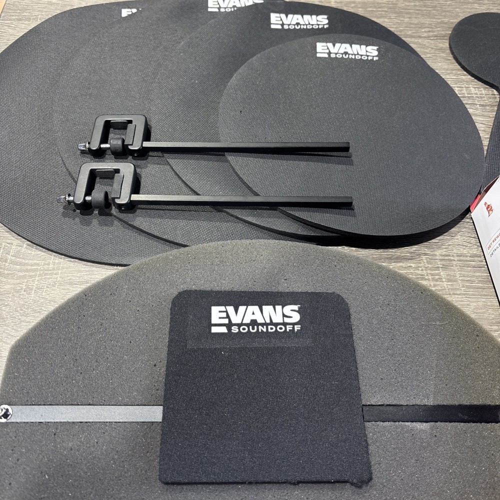 Evans SoundOff Complete Standard Set Drum and Cymbal Mutes