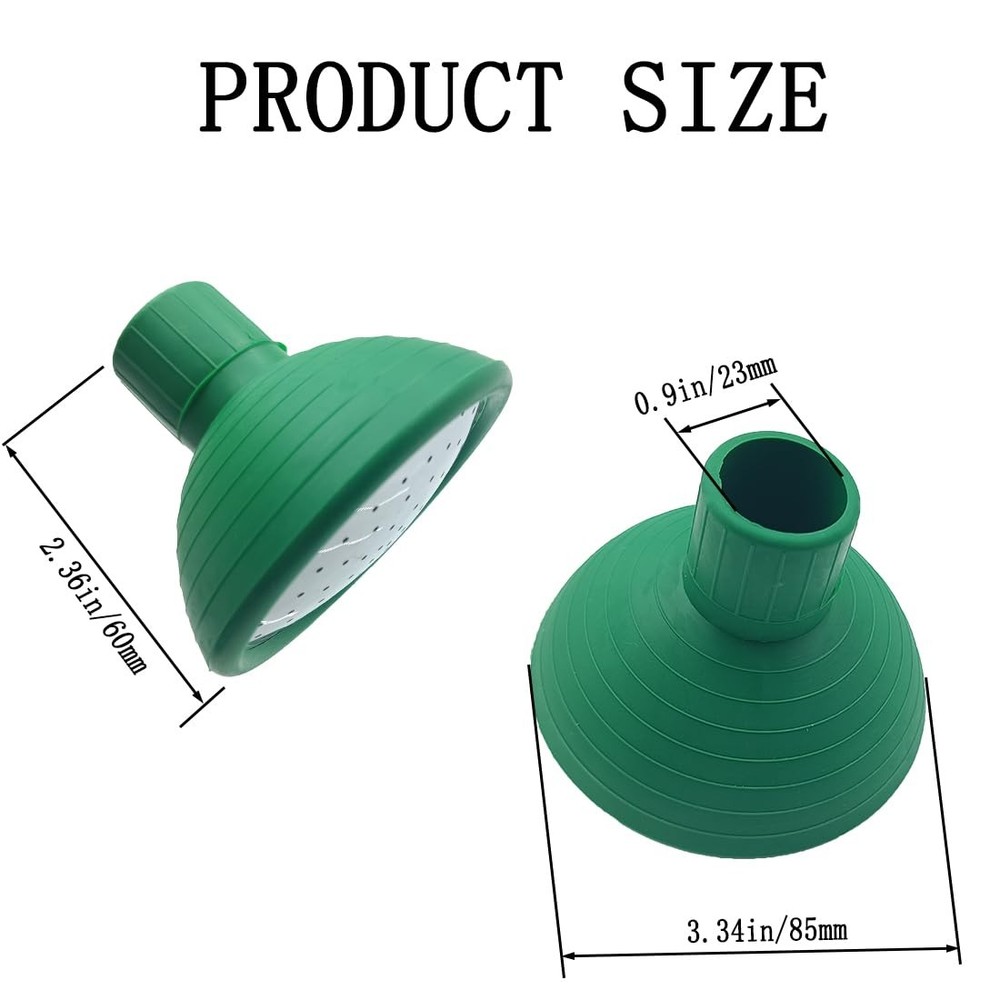 2 Pcs Universal Watering Can Sprinker Sprayer Watering Can Replacement Nozzle