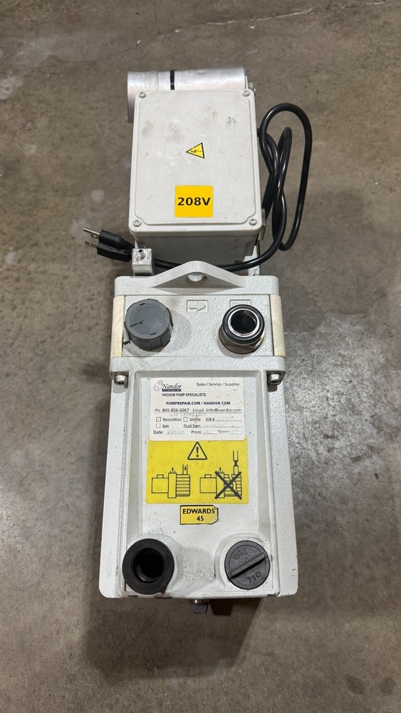 Edwards E2M18 / A363-24-904 vacuum pump rotary vane mechanical