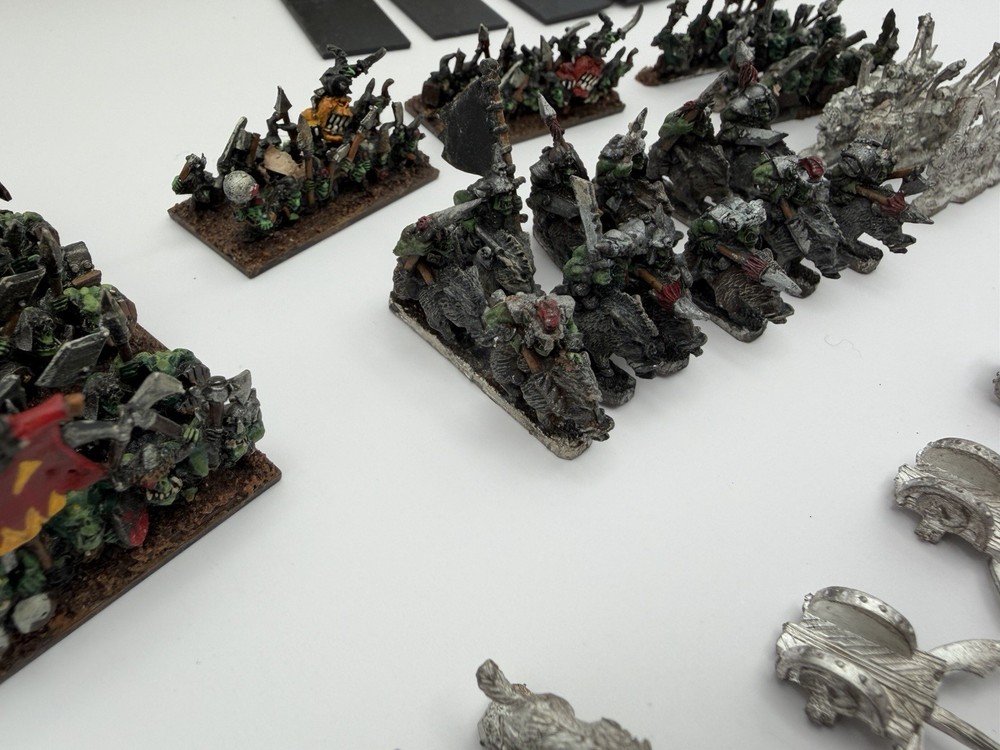 Warmaster Orc & Goblin Army Metal OOP GW