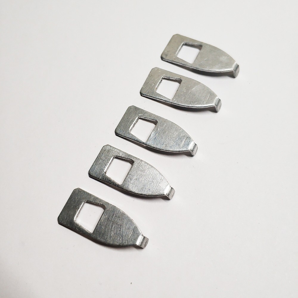 5x 4/4 Violin Aluminium Bow Tip Material Tip Tream Bow Making Restore Fix