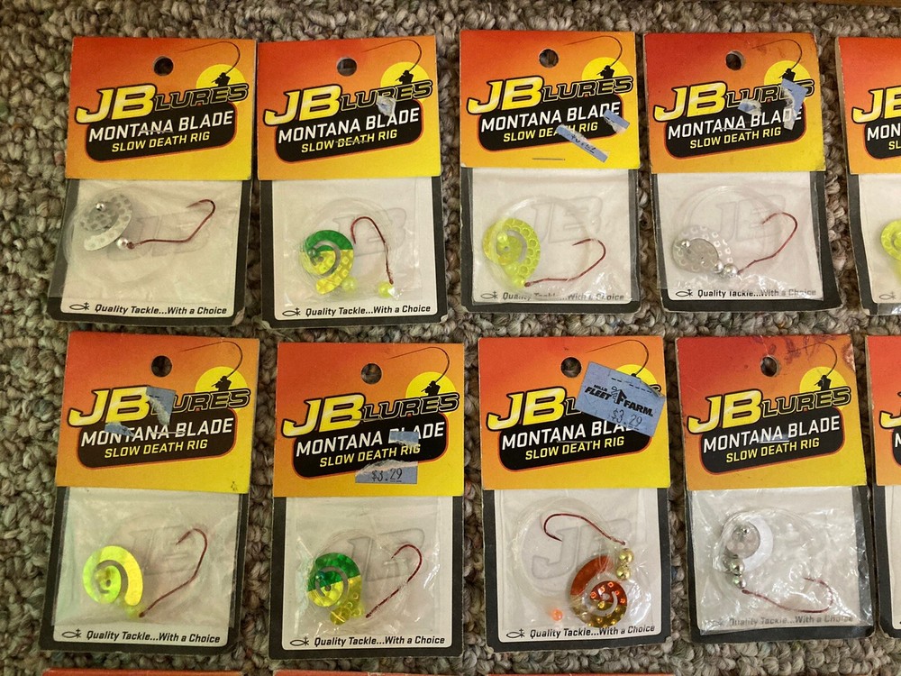 53 Pack Lot - Walleye Spinner Harnesses & Components - Mixed - Northland - JB