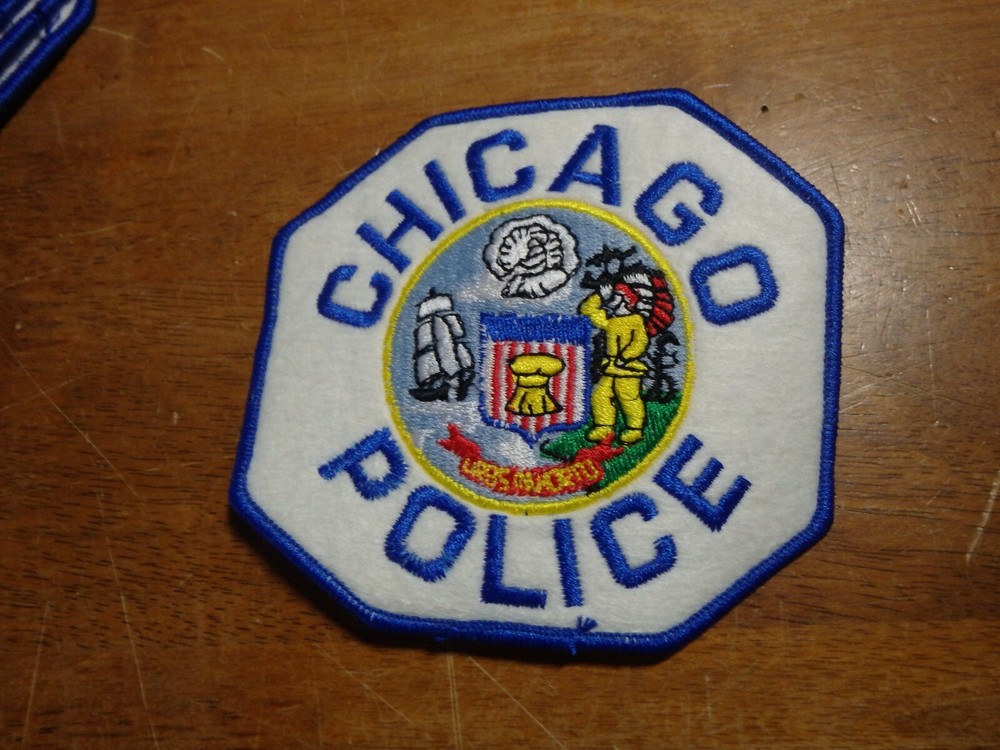 CHICAGO illinois FELT FRONT Patch bx #2  2
