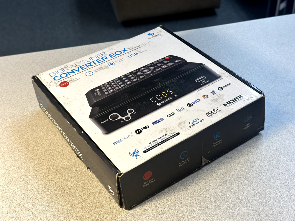 Ematic AT103B Digital Converter Box